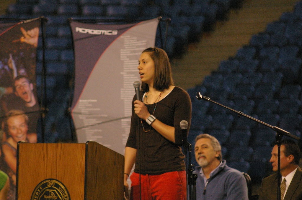 The Frazee triplets are former homeschoolers now juniors on Liberty's Women's Basketball Team
