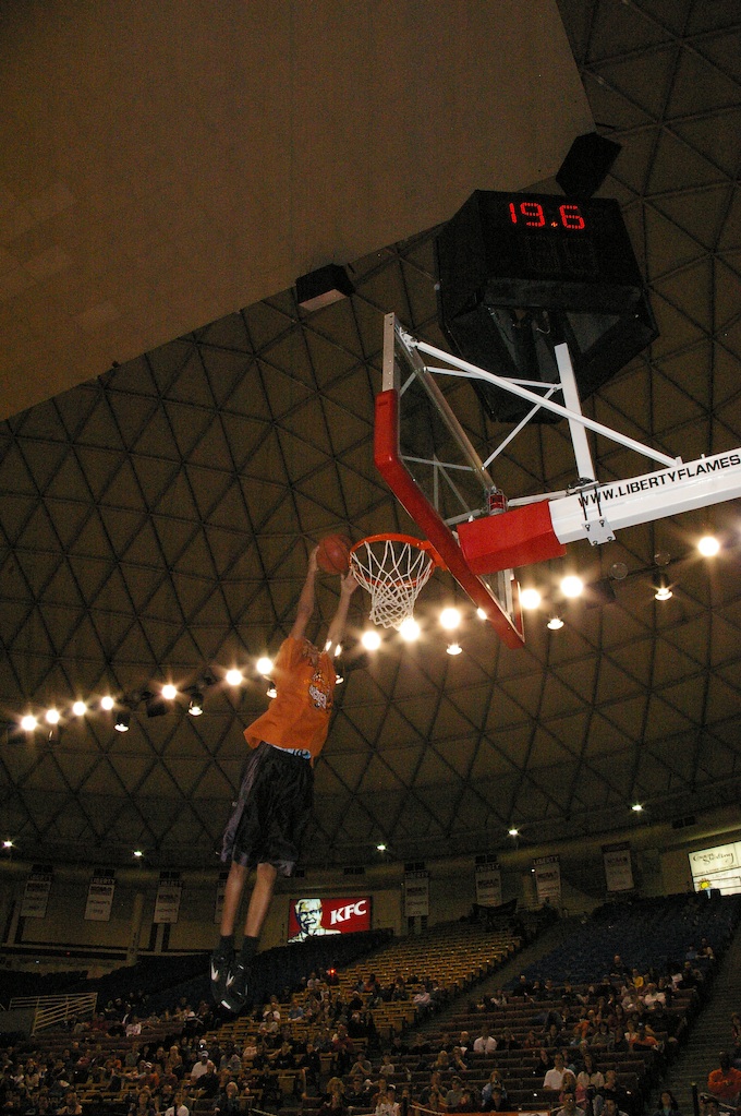 KJ Myler from CVHAA Patriots slams it home