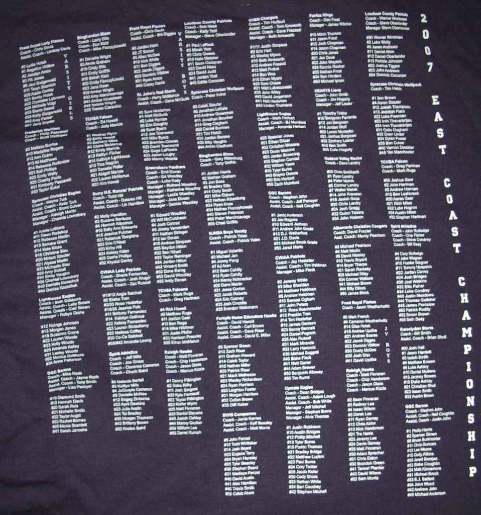 Tournament T-Shirt Logo