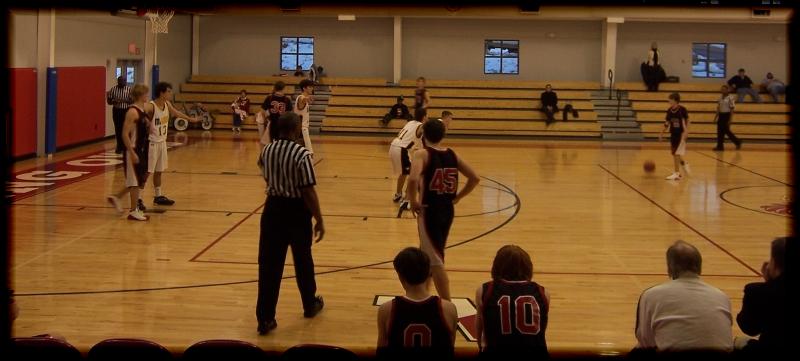 Hard to tell: Which team is the homeschool team?
