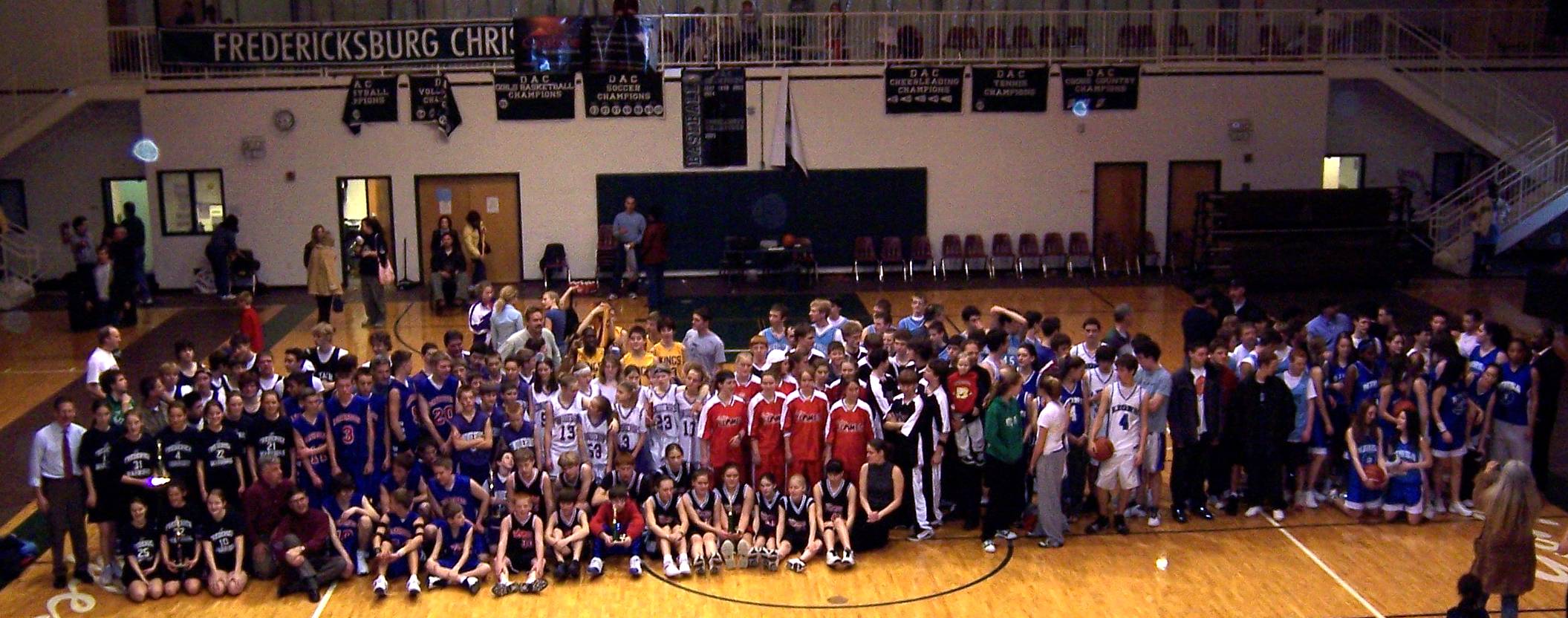 Some of the teams in last year's event