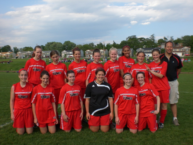  Varsity Girls 2008 Spring Team Photo