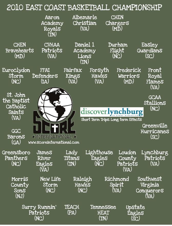 2010 Tournament T-Shirt (back)